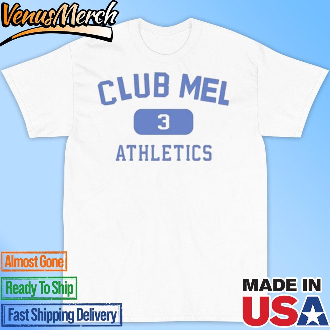 Official Charli xcx Club Mel 3 Athletics Shirt