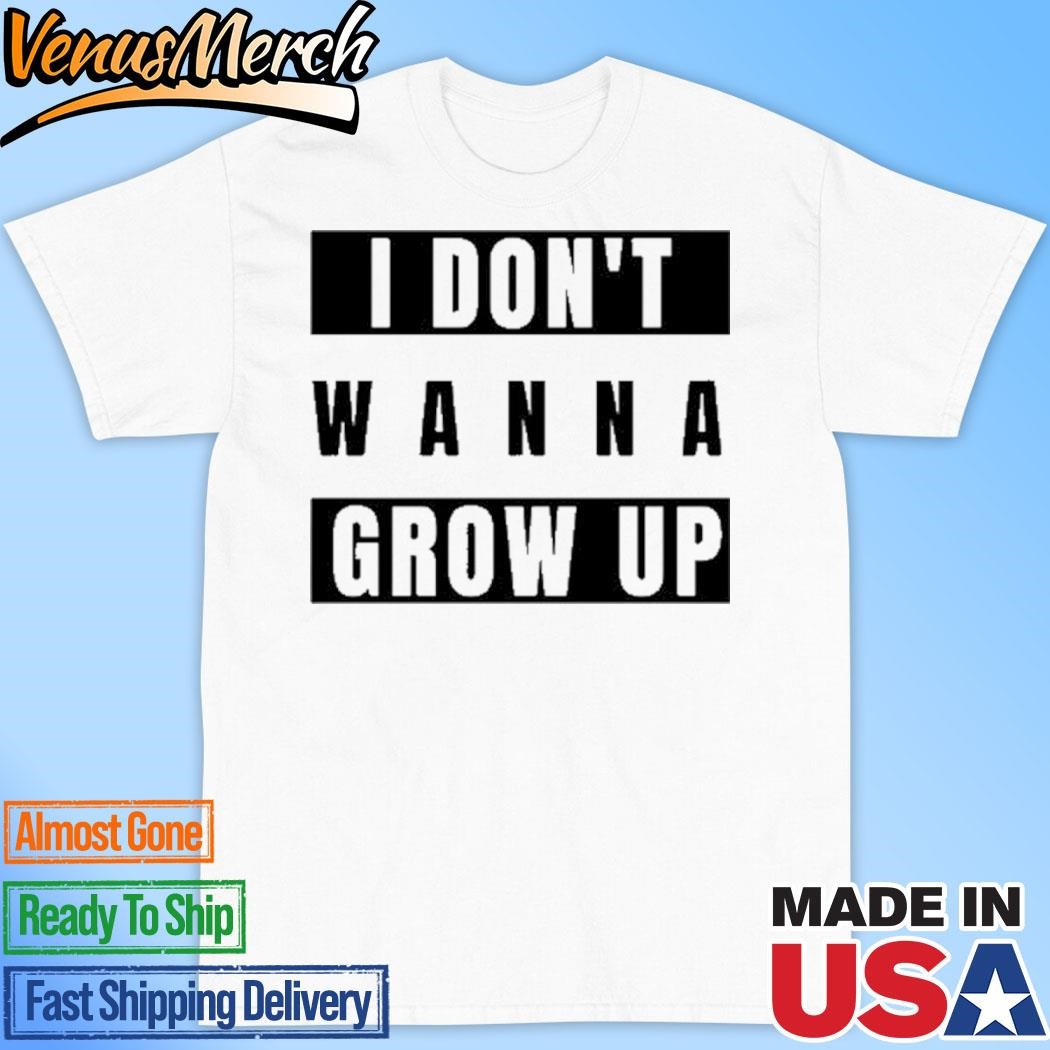 Official Charlie Lewton I Don't Wanna Grow Up Shirt