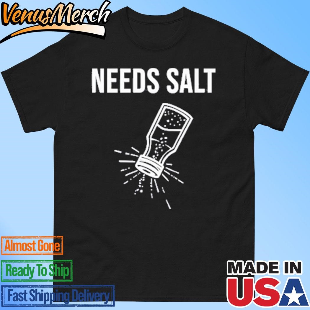 Official Chef Andrew Gruel Wearing Needs Salt Shirt