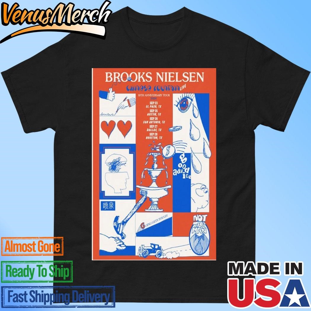 Official Chinese Fountain 10th Anniversary Show Of Brooks Nielsen Art Poster Shirt