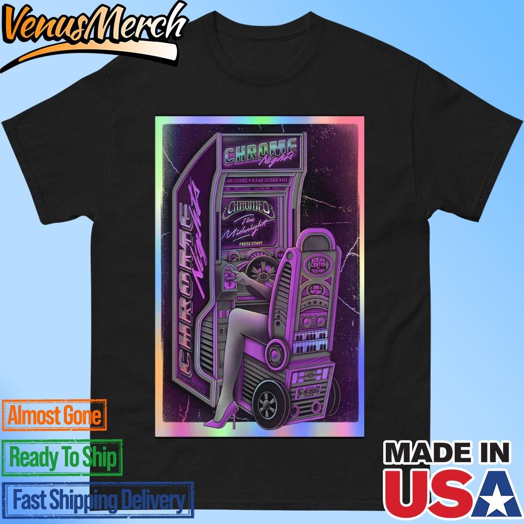 Official Chromeo Nights San Antonio, TX Boeing Center at Tech Port Sept 19, 2024 Poster Shirt