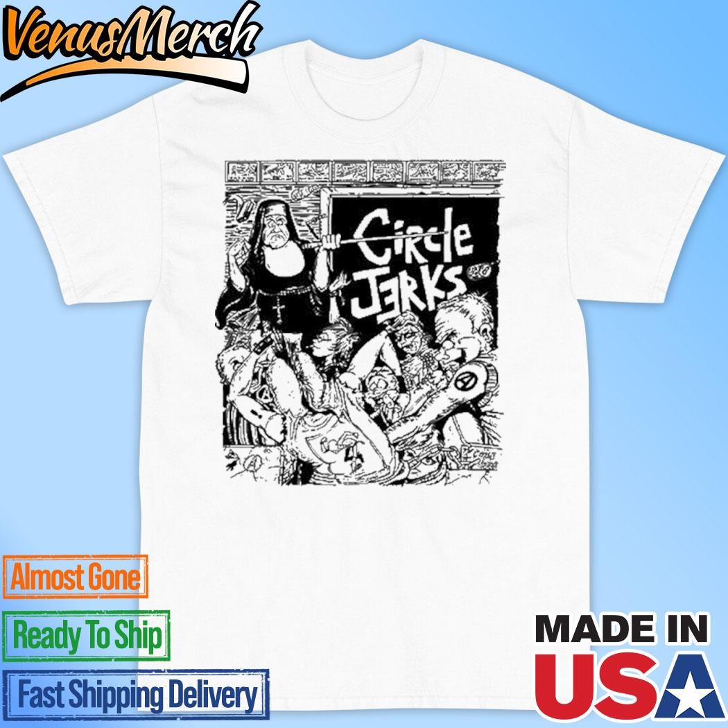 Official Circle Jerks Classroom 2024 T-Shirt