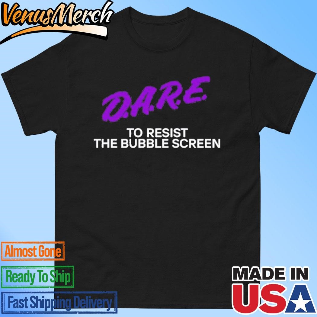 Official Clemson Tigers Dare To Resist The Bubble Screen Shirt