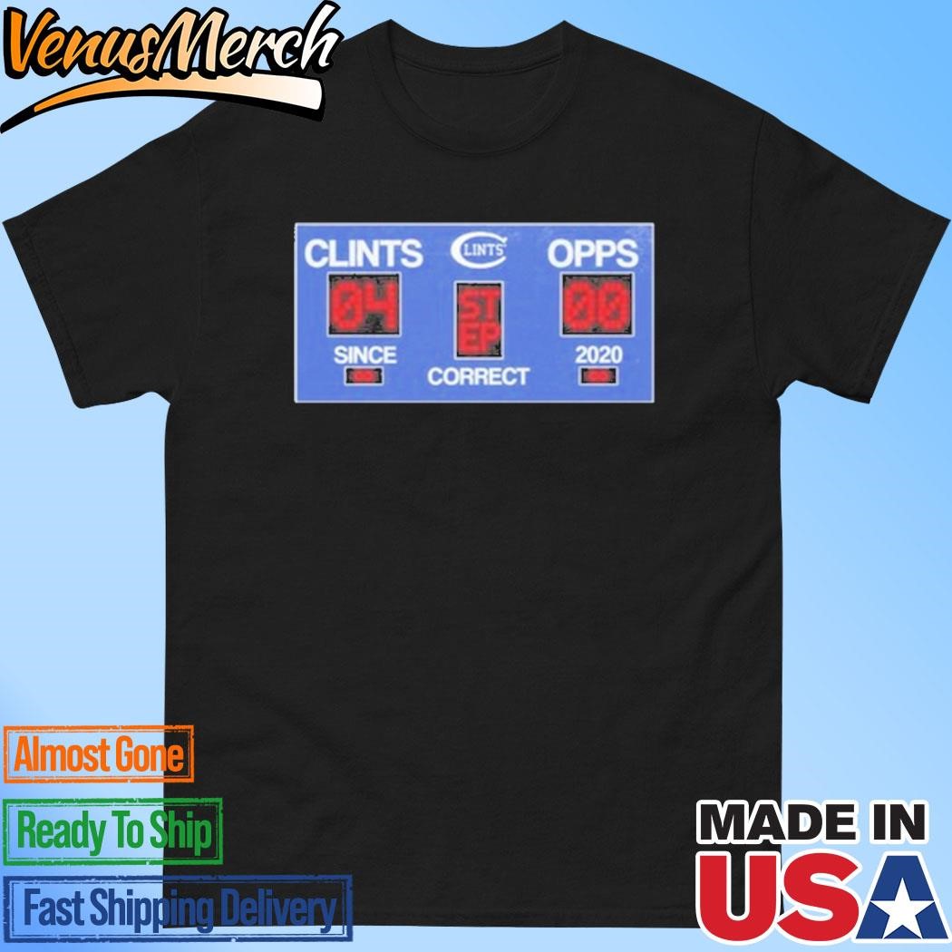 Official Clints Opps Since Correct 2020 Shirt