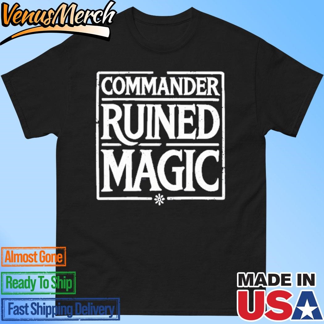 Official Commander Ruined Magic Shirt