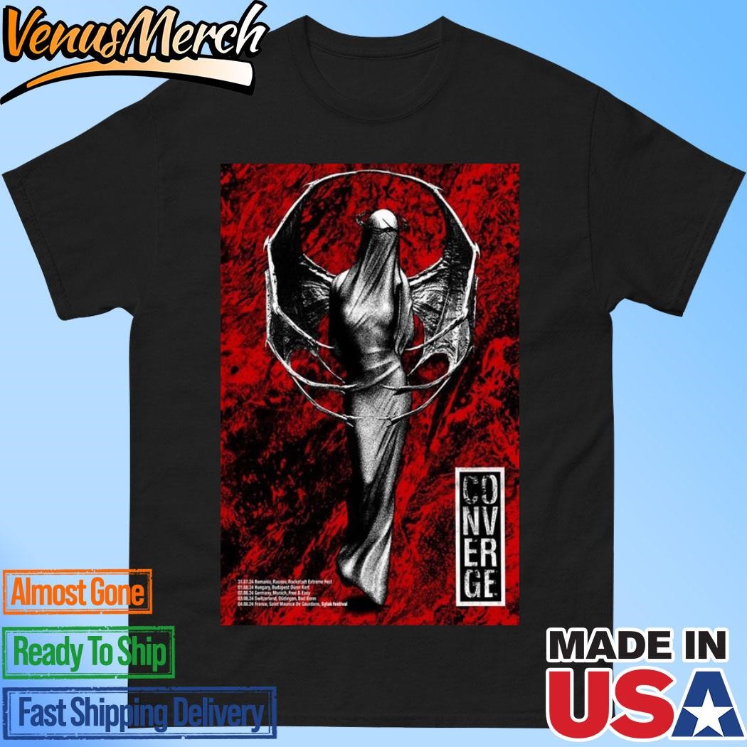 Official Converge Deadite Europe 2024 Poster Shirt