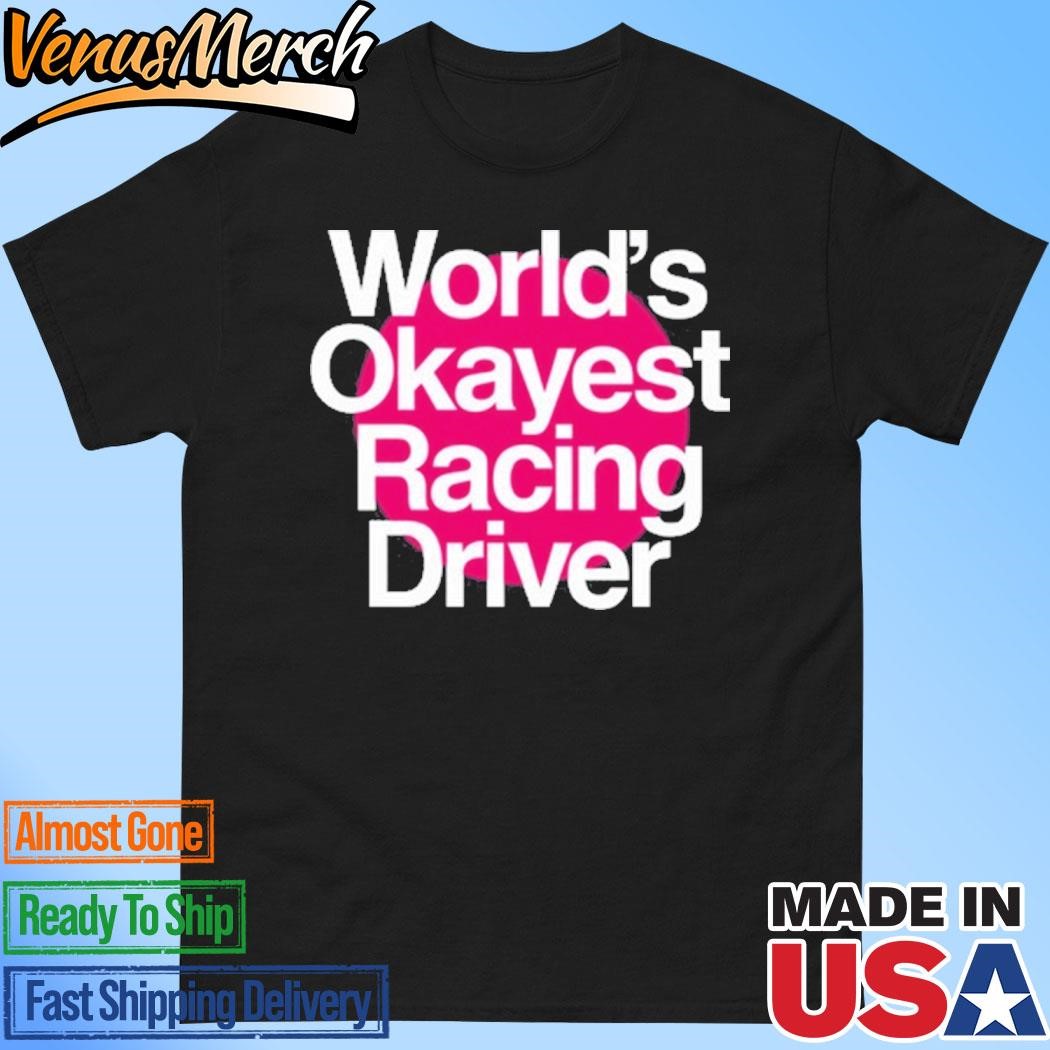 Official Corey Lajoie Wearing World's Okayes Racing Driver Shirt