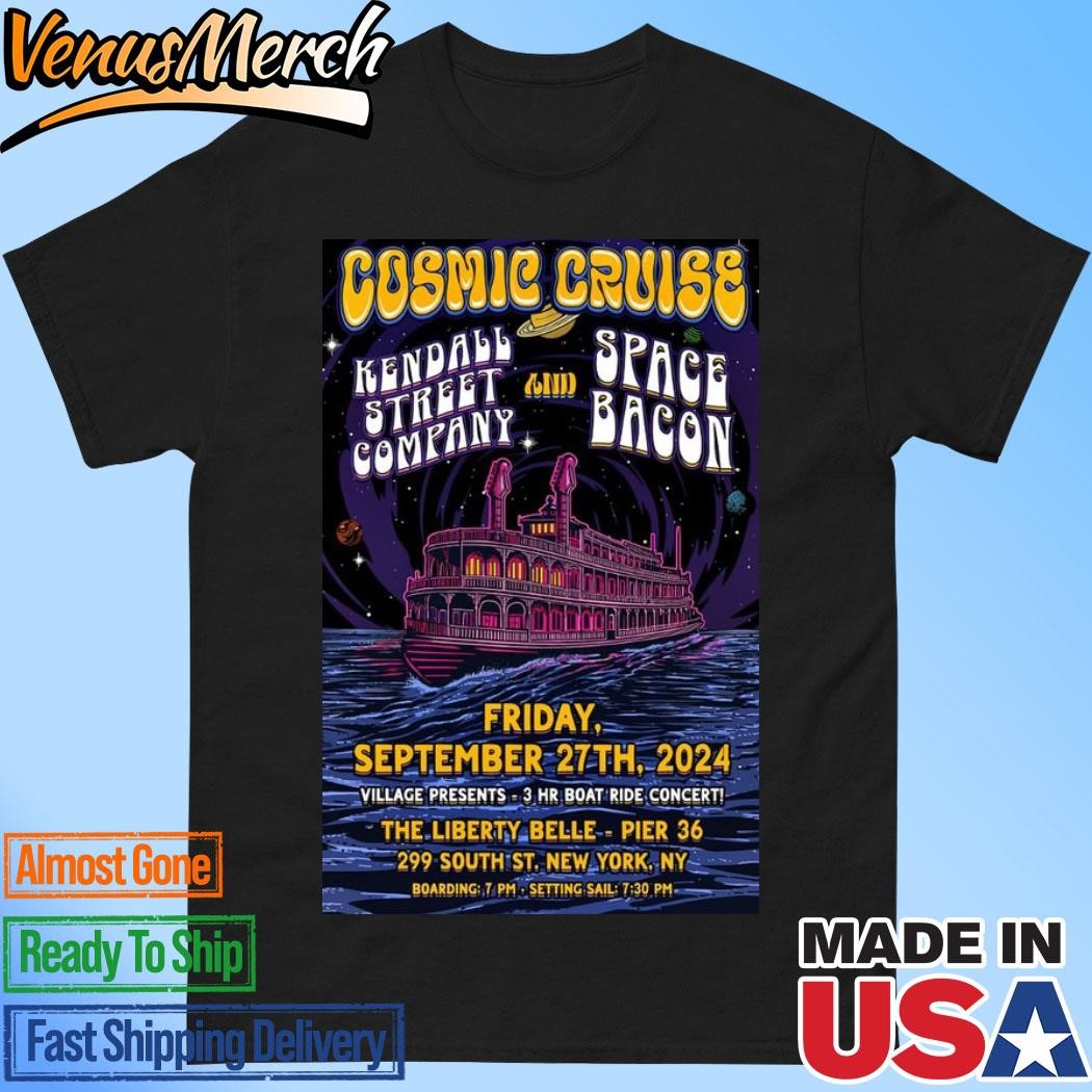 Official Cosmic Cruise Sept 27 2024 The Liberty Belle-Pier 36 In New York NY Poster Shirt