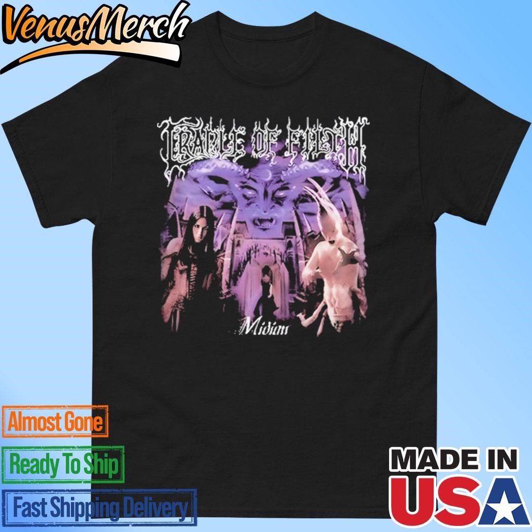 Official Cradle Of Filth Midian 2024 Shirt