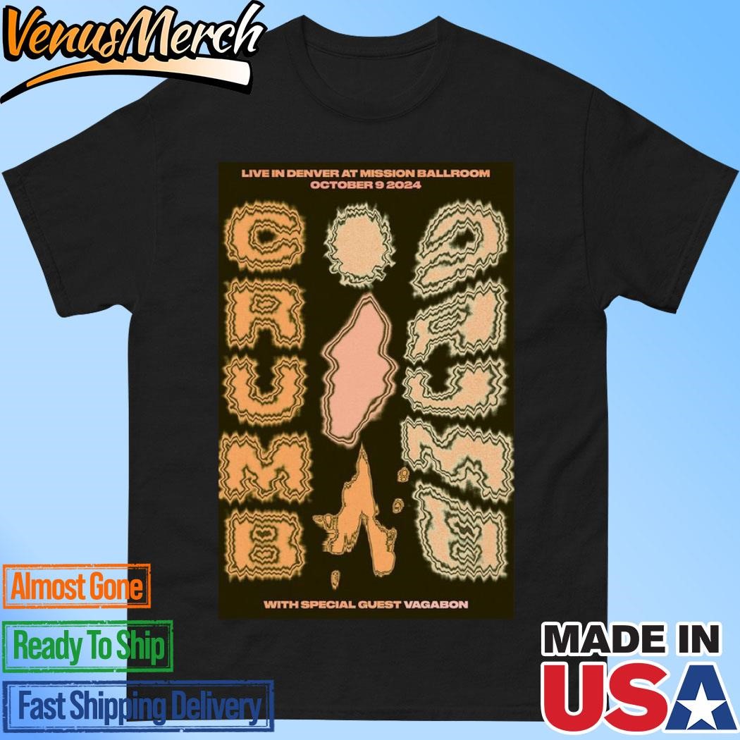 Official Crumb Live In Denver At Mission Ballroom October 9 2024 Poster Shirt