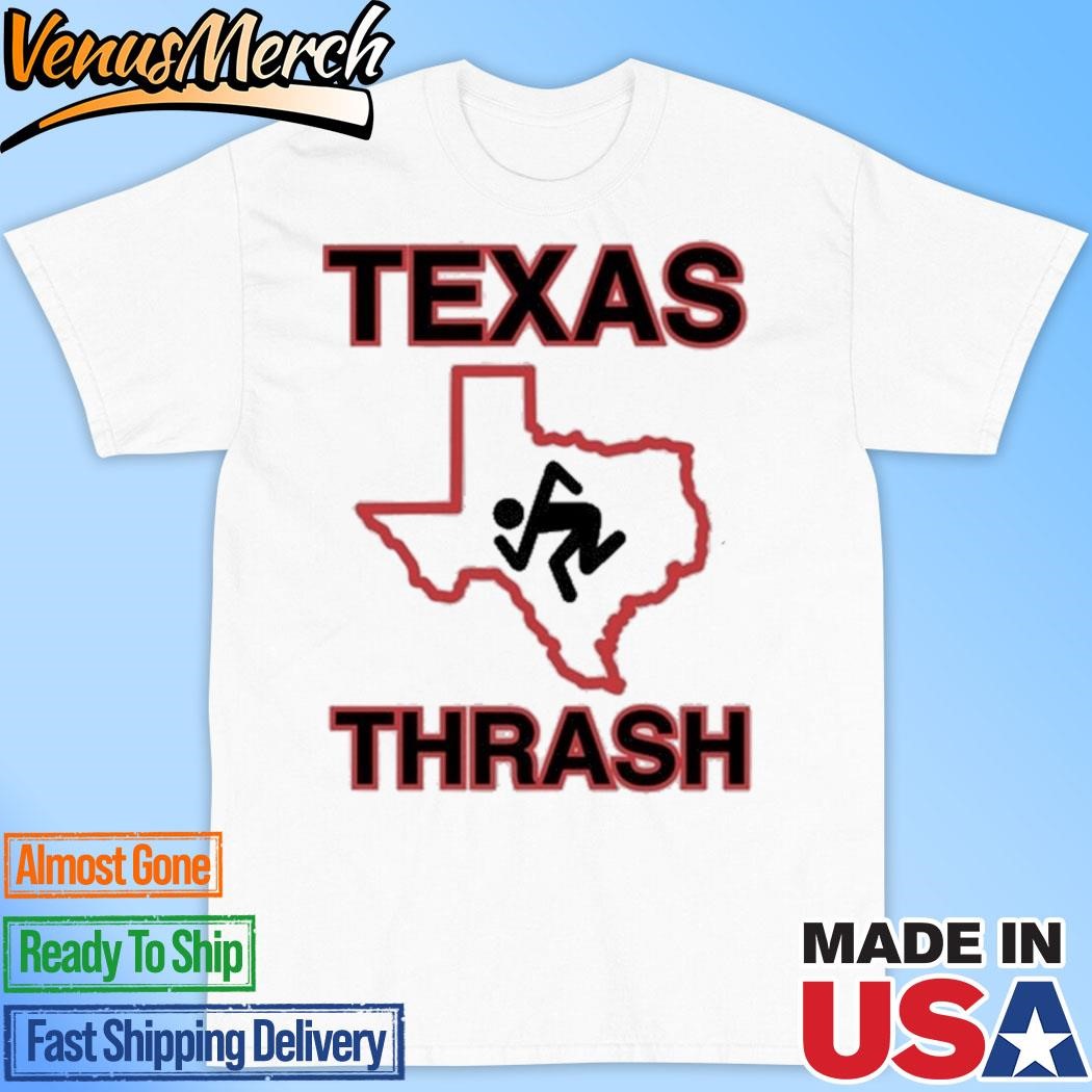 Official DRI Texas Thrash Zone Kings Road Shirt