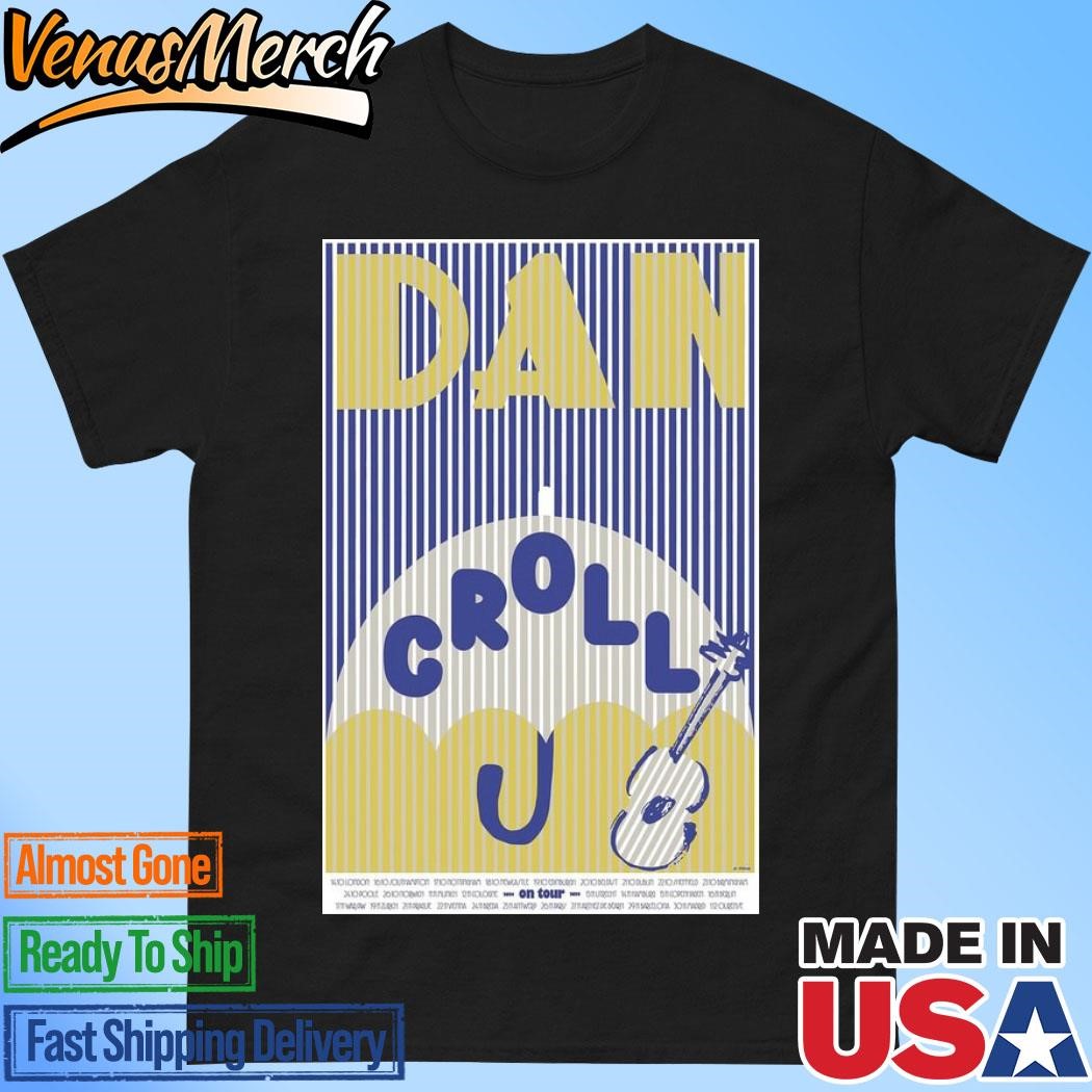 Official Dan Croll On Tour 2024 Poster Shirt