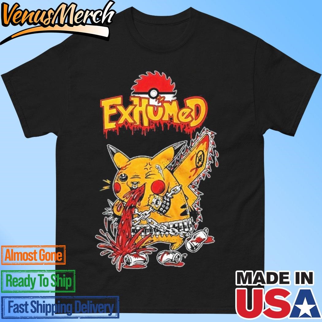 Official Darker Corners Exhumed Pukemon T-shirt