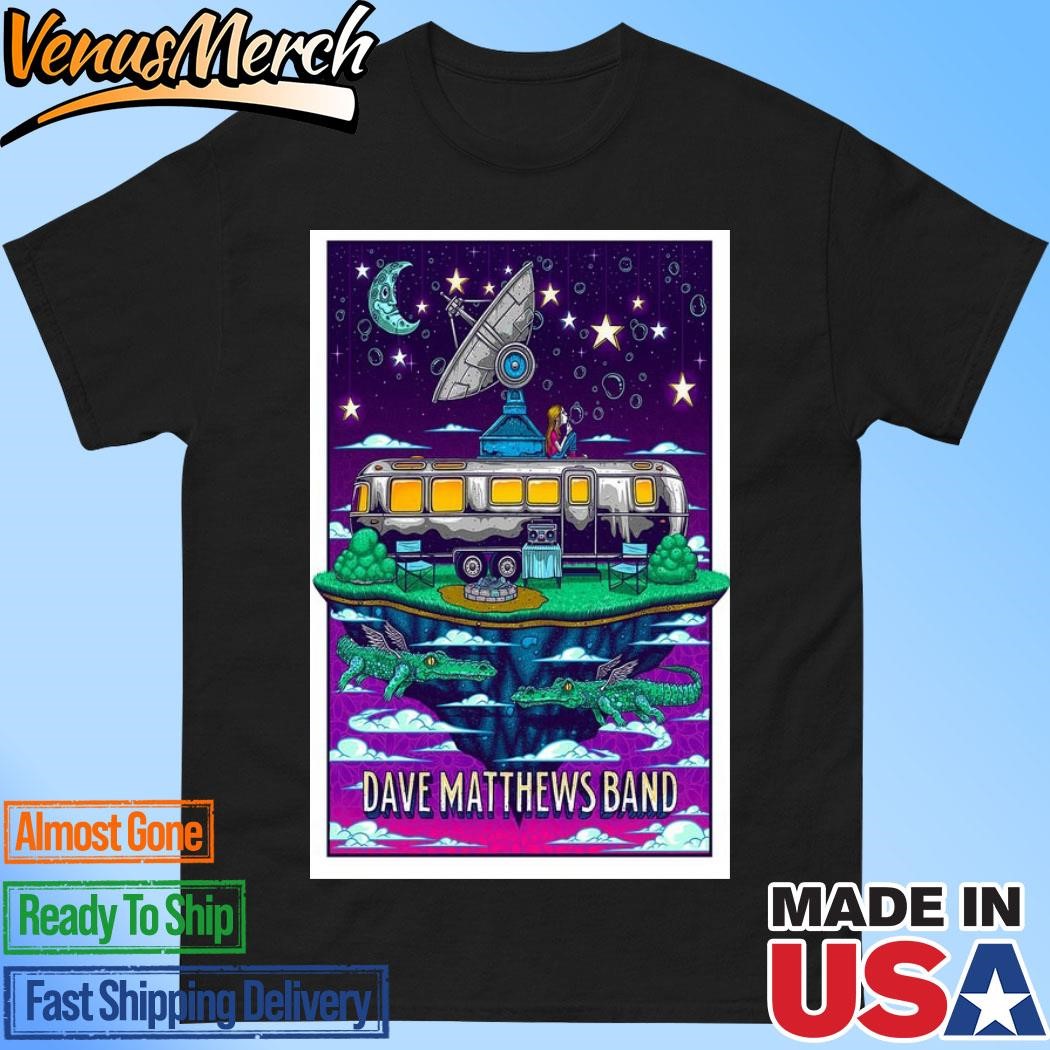 Official Dave Matthews Band Satellite Song 2024 Poster Shirt