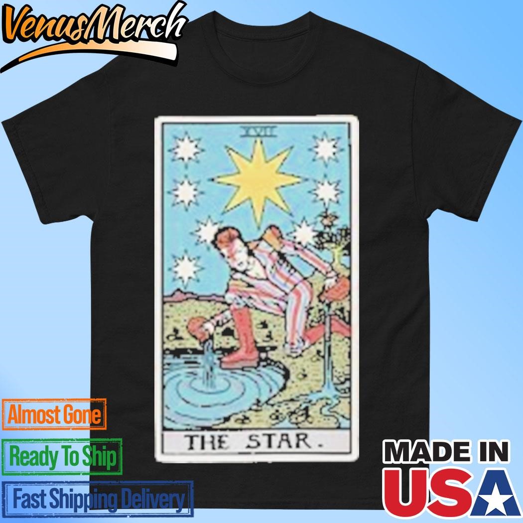 Official David Bowie The Star Tarot Card T-Shirt