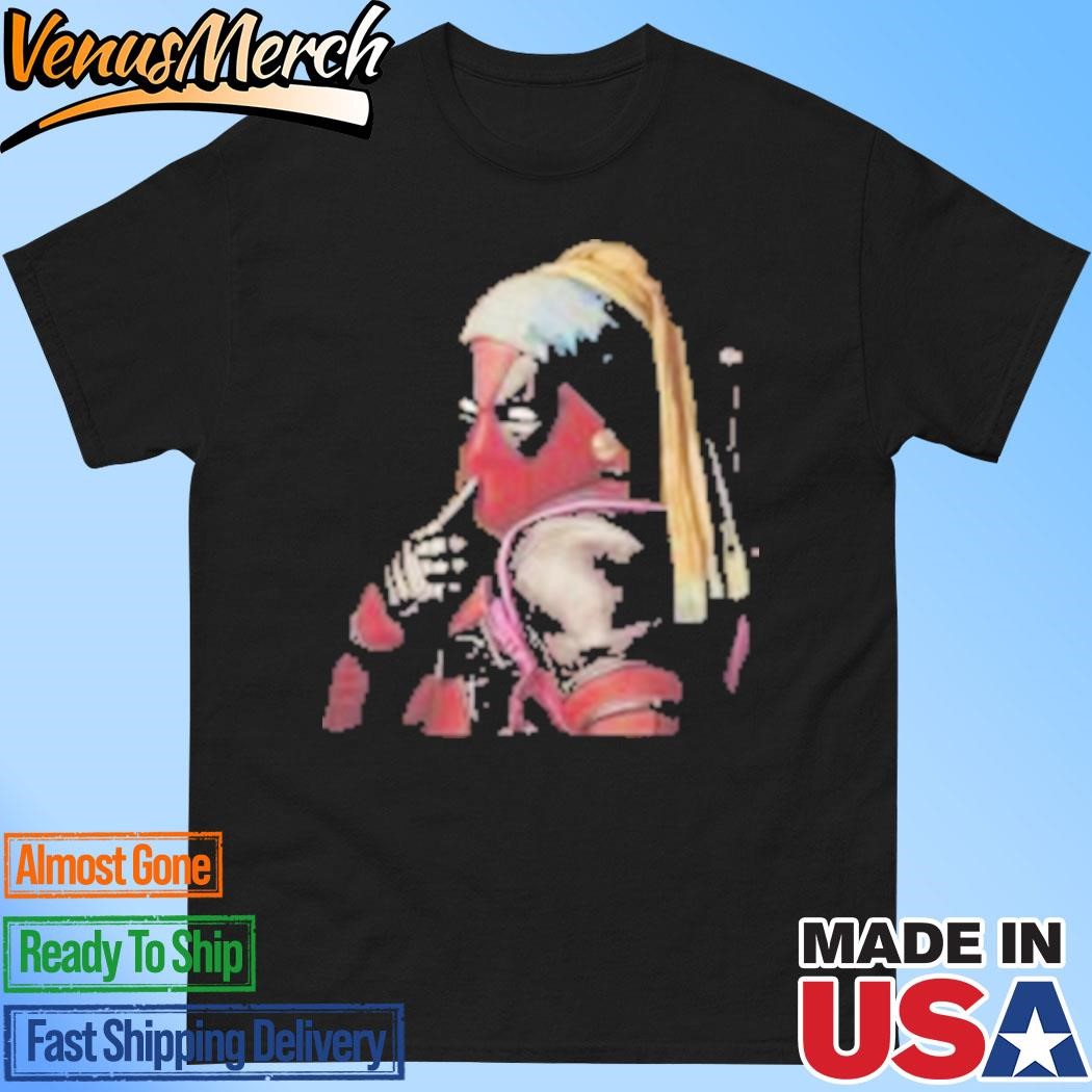 Official Deadpool Girl With A Pearl Earring T-Shirt