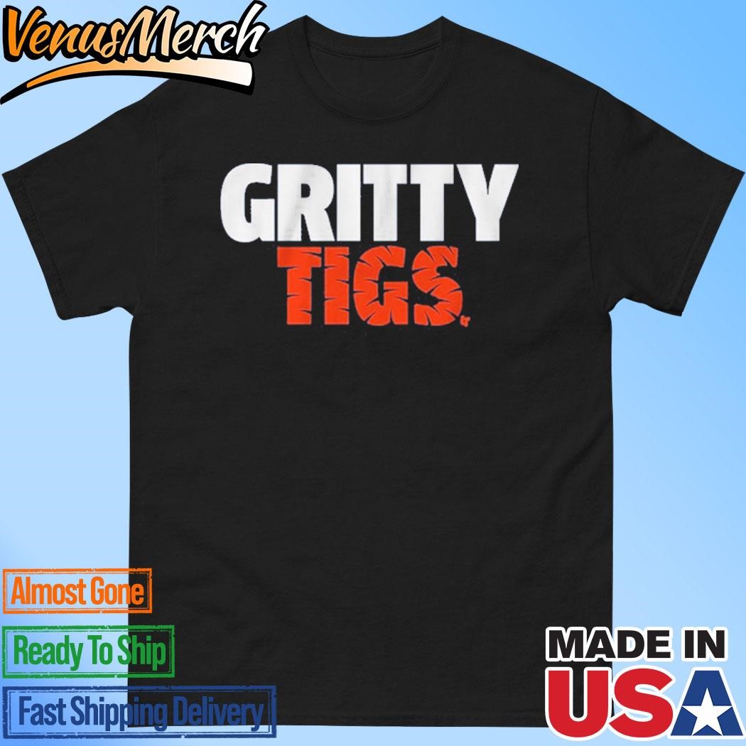 Official Detroit Baseball Gritty Tigs Shirt