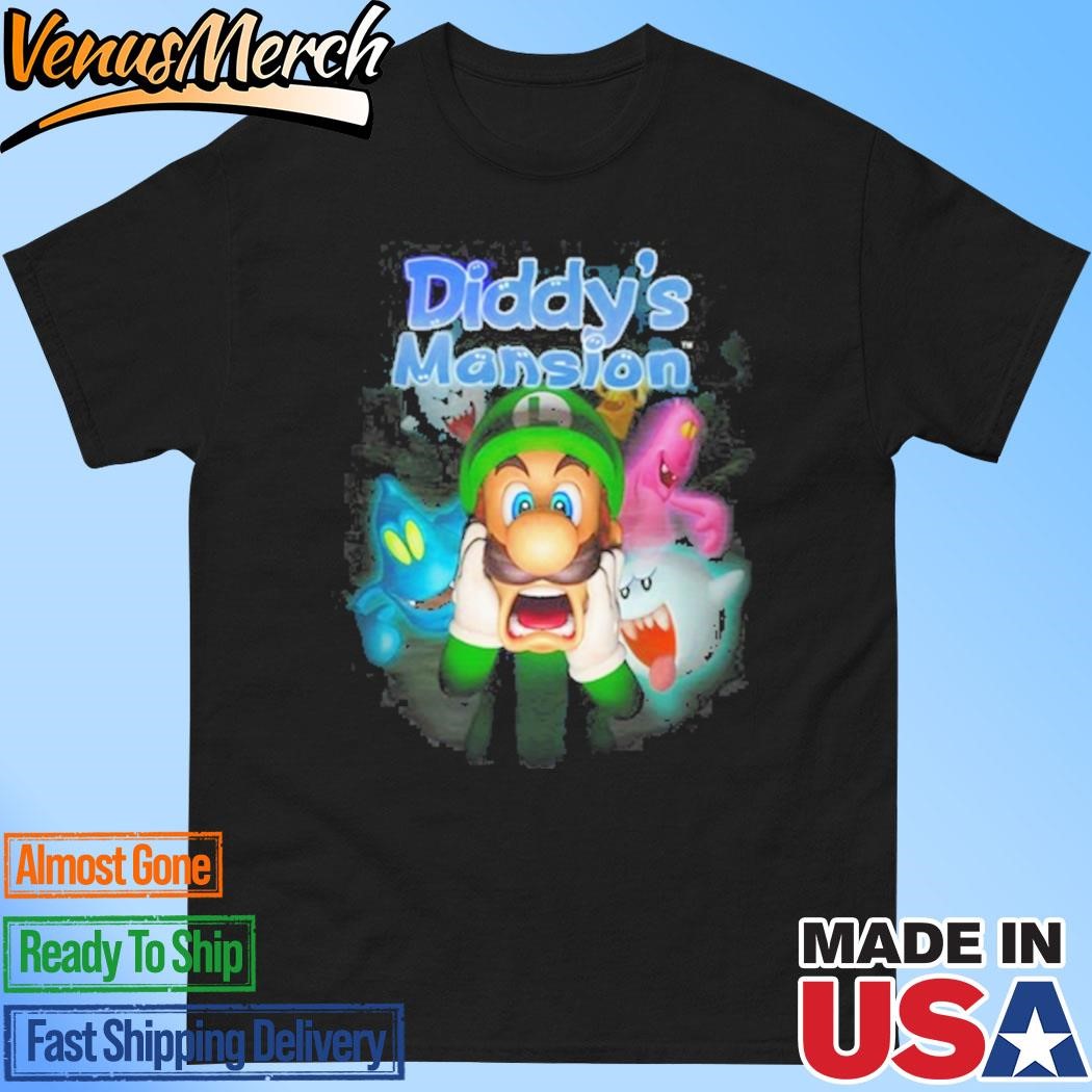 Official Diddy's Mansion Mario Shirt