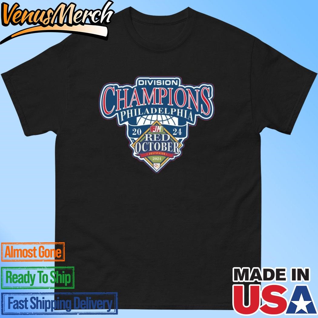 Official Division Champions Philadelphia Red October Shirt