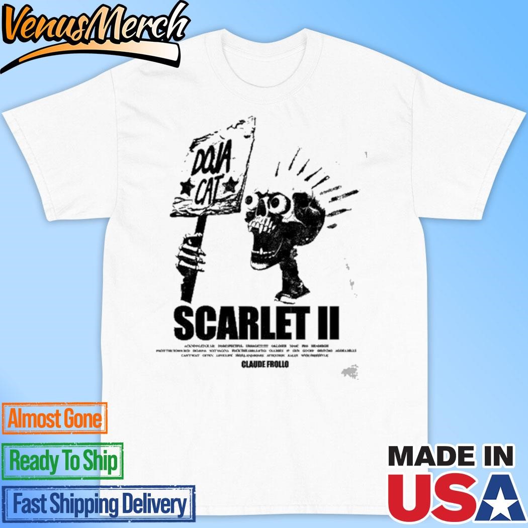 Official Doja Cat Scarlet II Claude Frollo shirt