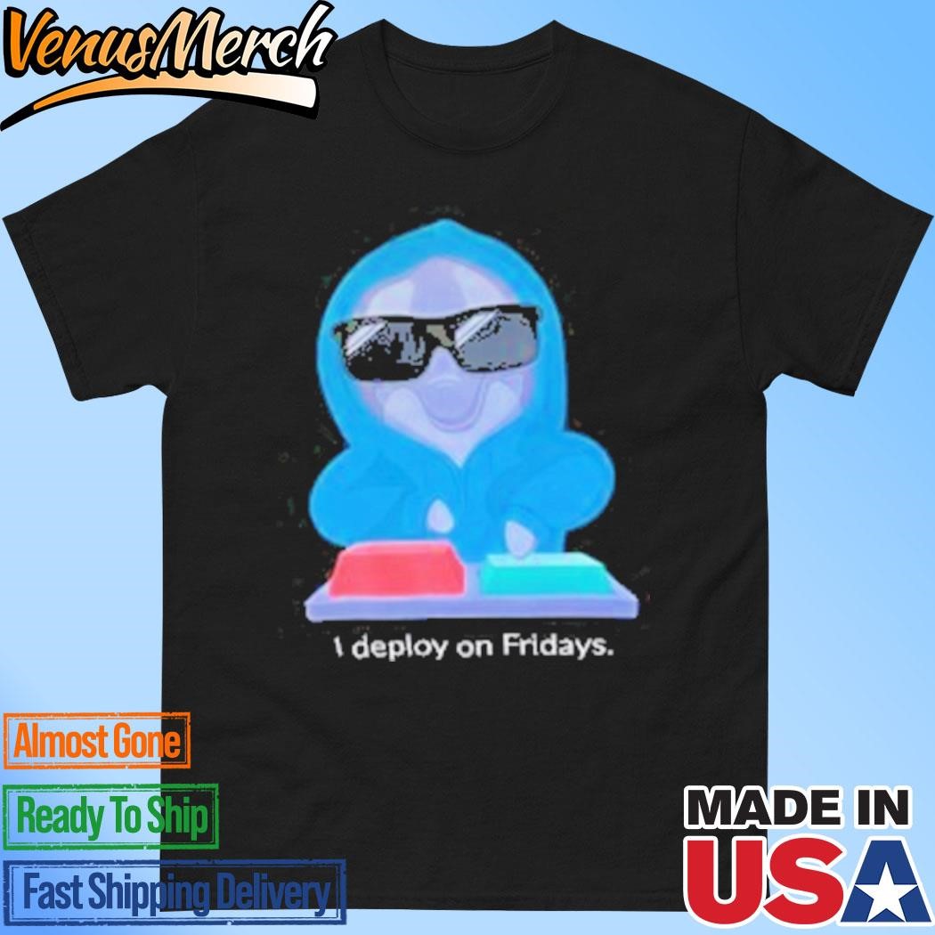 Official Dolphin I Deloy On Friday T-Shirt