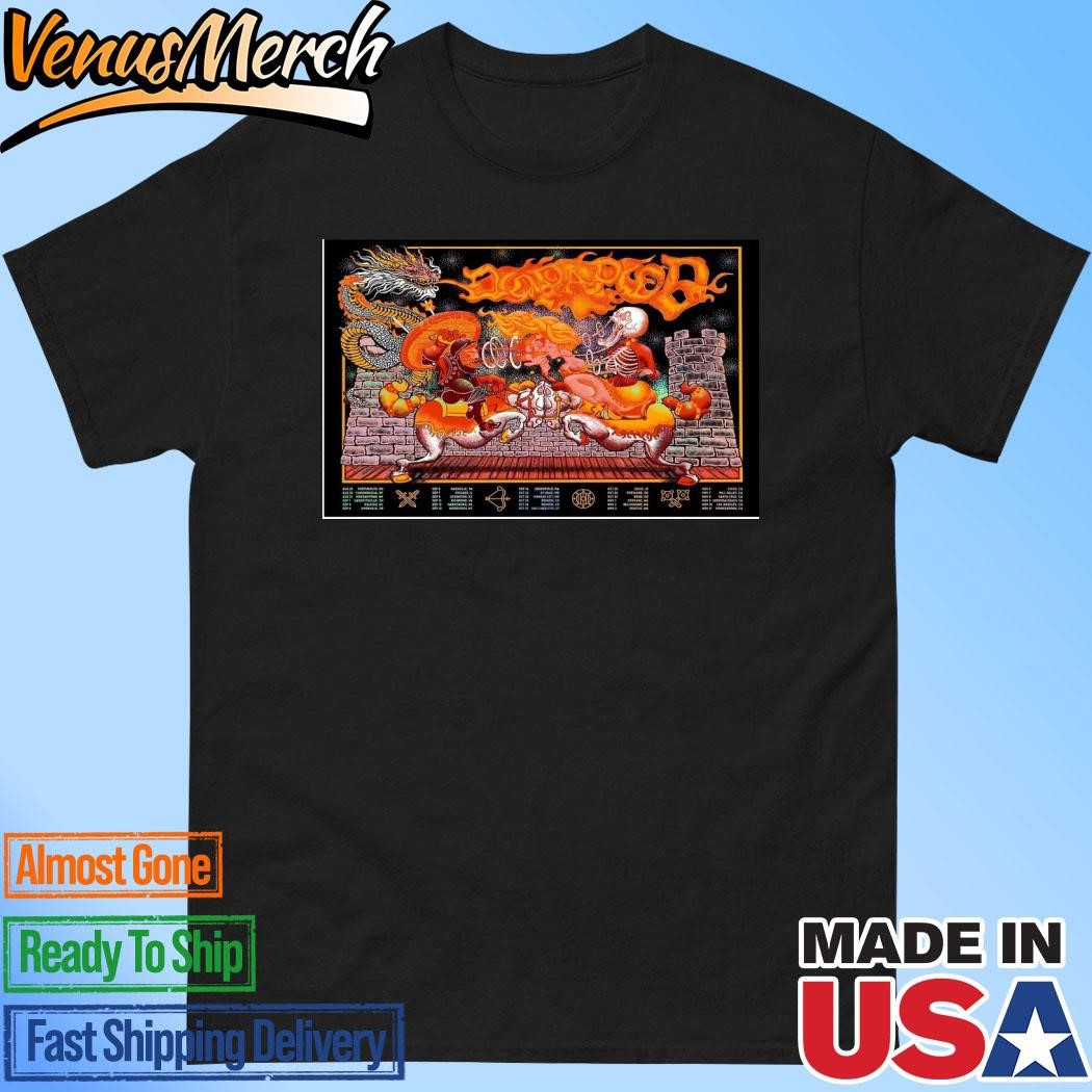 Official Dopapod Fall Tour 2024 Poster Shirt