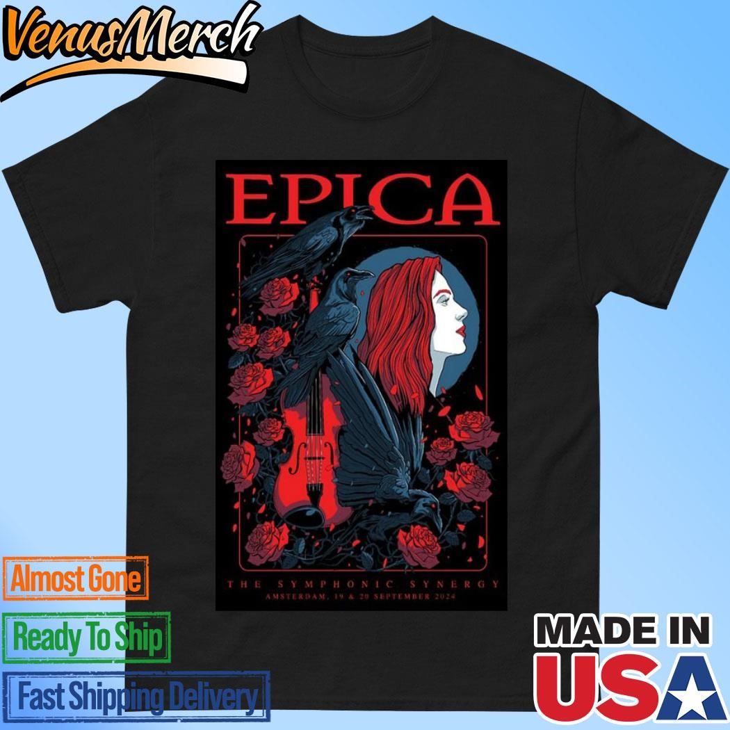 Official EPICA September 19-20 2024 Live At Amsterdam, NL Poster Shirt