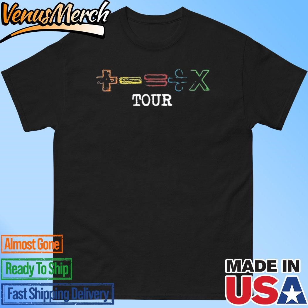 Official Ed Sheeran +-=÷× Tour Collection Shirt