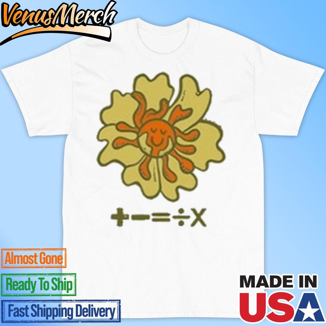 Official Ed Sheeran Flower Head T-Shirt