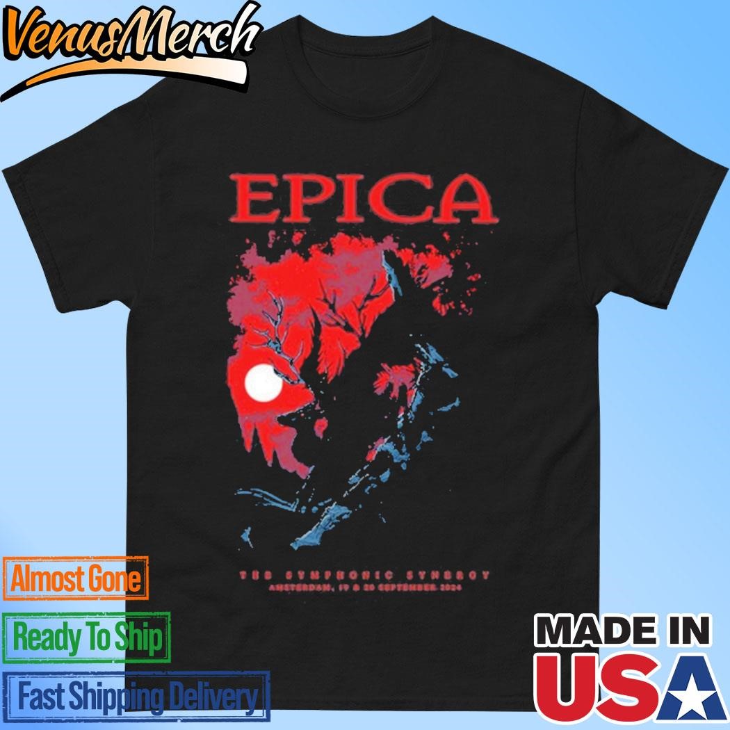 Official Epica September 19-20, 2024 Amsterdam, Netherlands Event Shirt