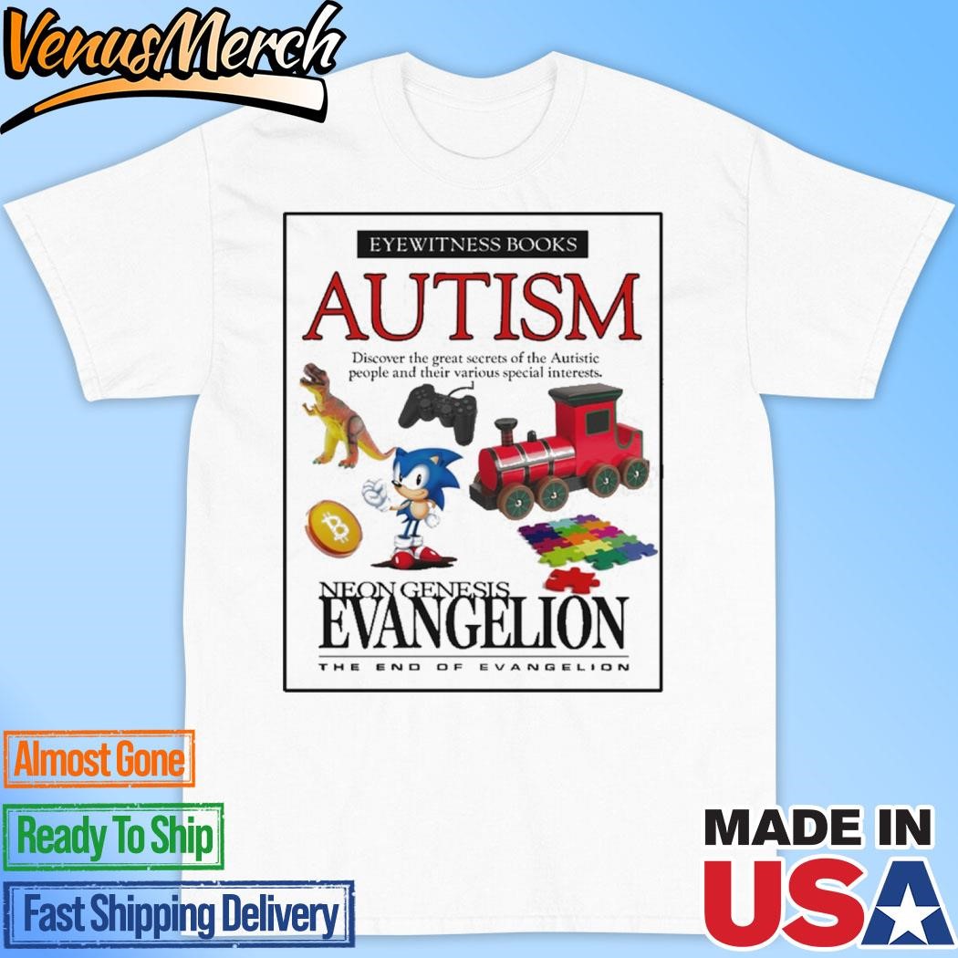 Official Eyewitness Books Autism Shirt