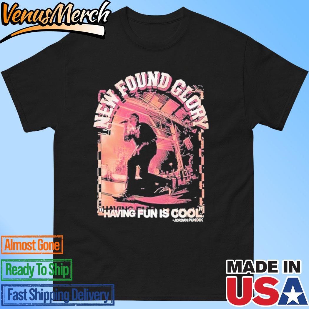 Official Found Glory Having Fun Is Cool Jordan Pundik 2024 Shirt