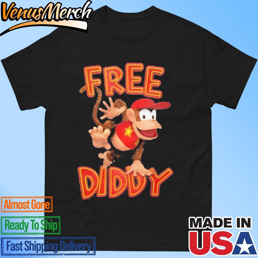 Official Free Diddy Kong Shirt