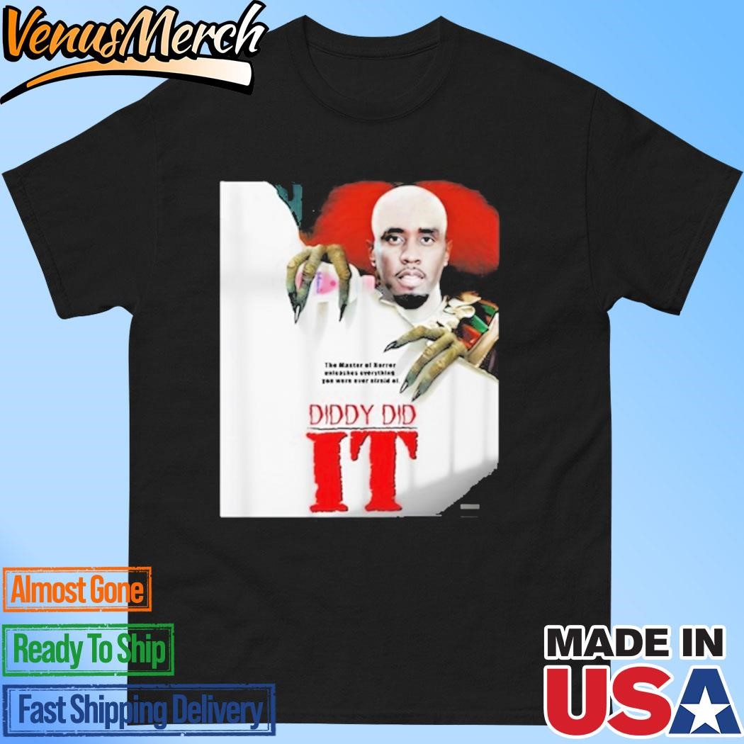 Official Funny Ahh Tees Diddy Did It Shirt