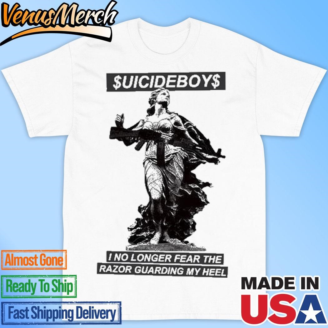 Official G59 X Tape B Suicideboys Guarding My Heel White Shirt