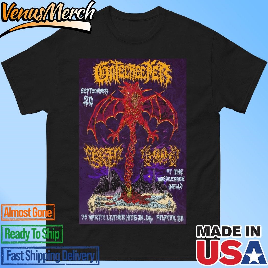 Official Gatecreeper At The Masquerade In Atlanta, GA On September 20 2024 Poster Shirt