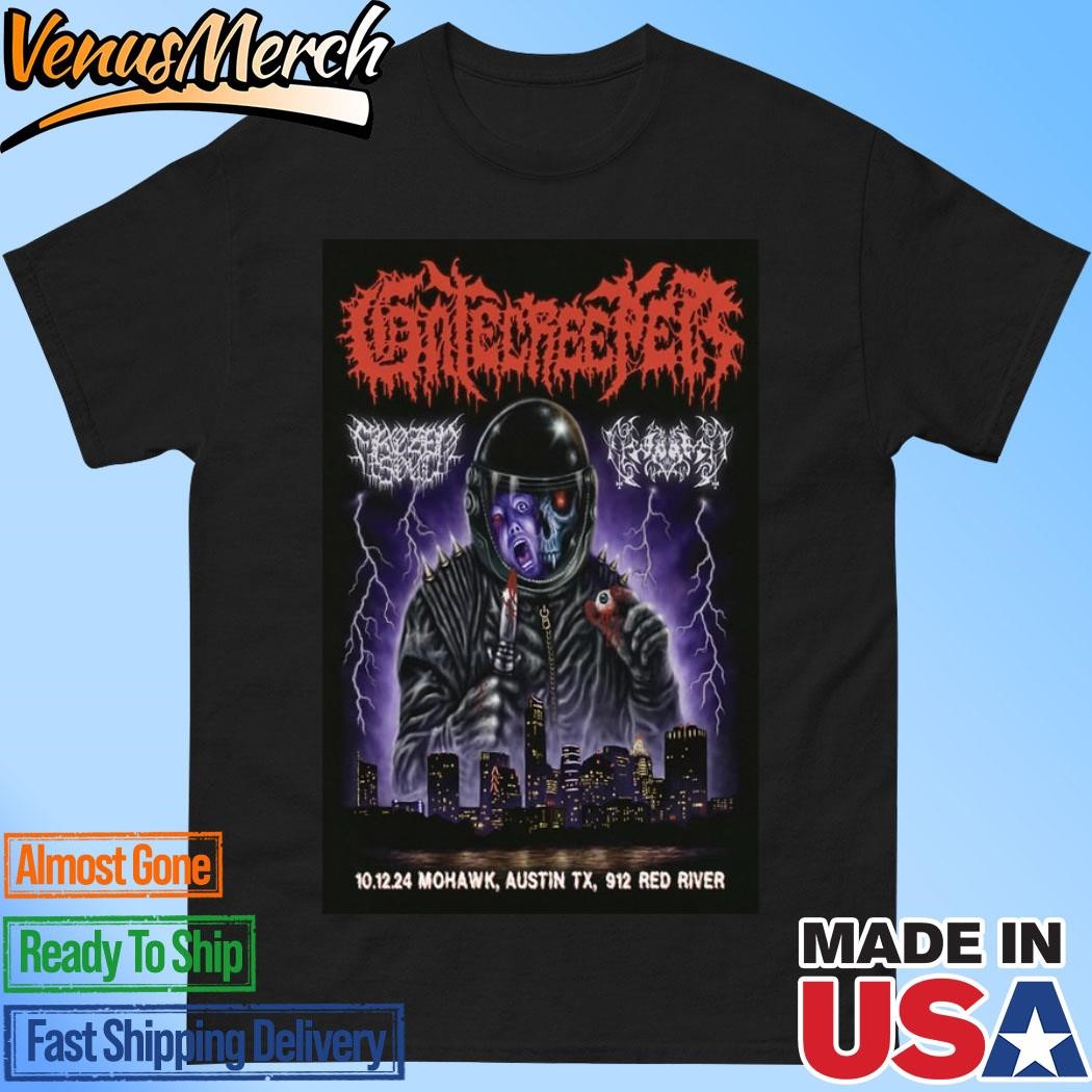 Official Gatecreeper Oct 12, 2024 Mohawk, Austin, TX Poster Shirt