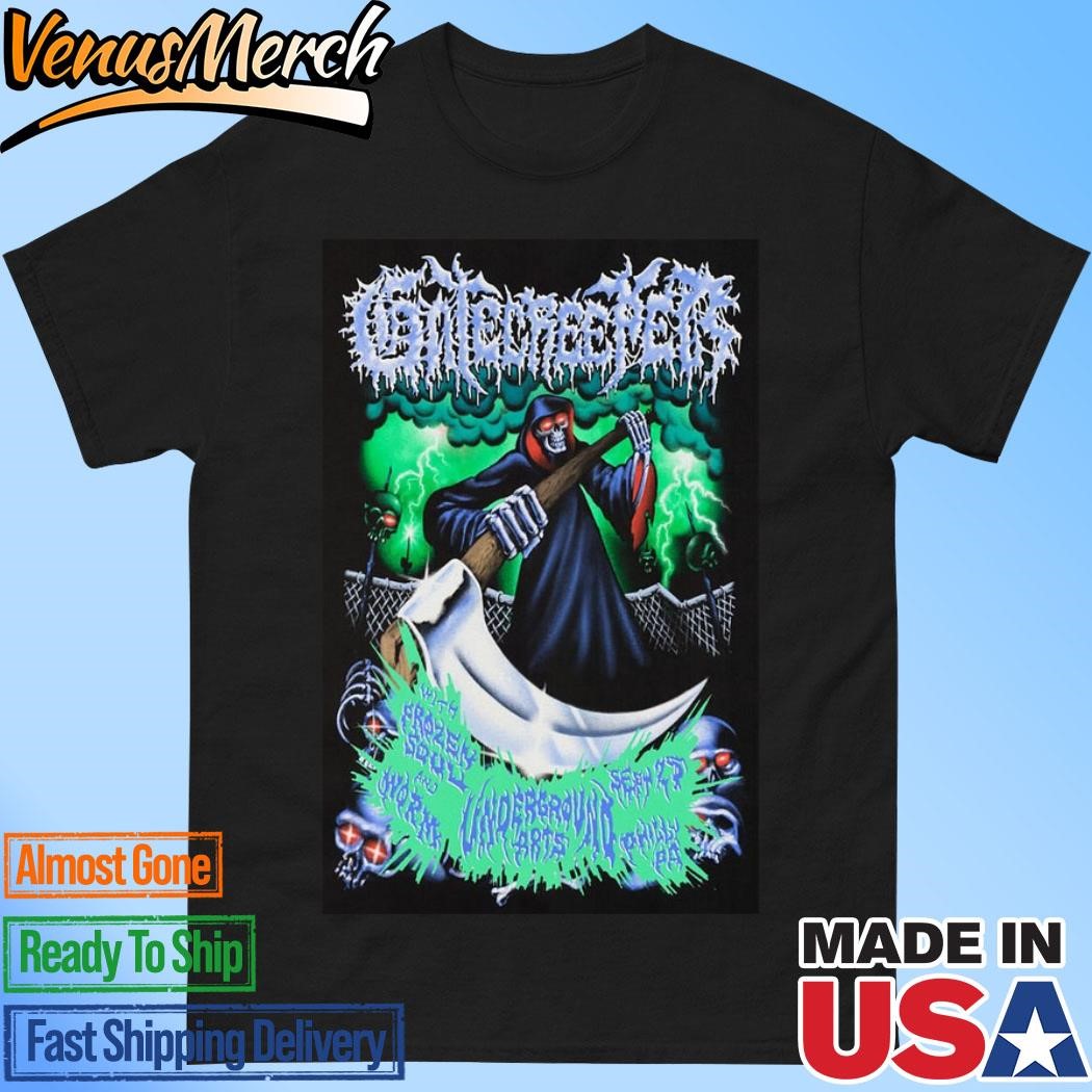 Official Gatecreeper September 25, 2024 Underground Arts, Philadelphia, PA Poster Shirt