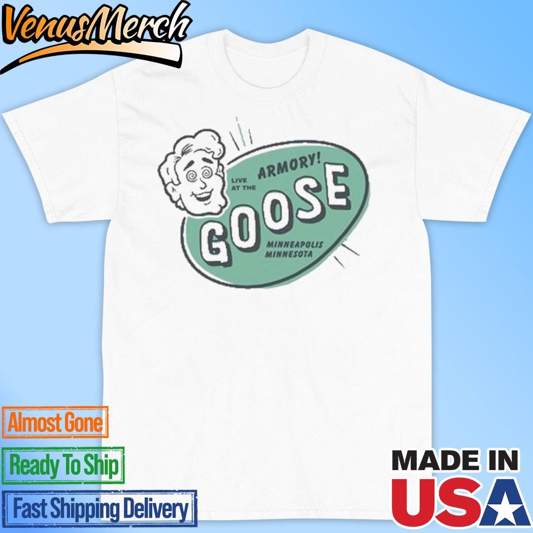 Official Goose In Minneapolis, MN On September 14 2024 Tour Shirt