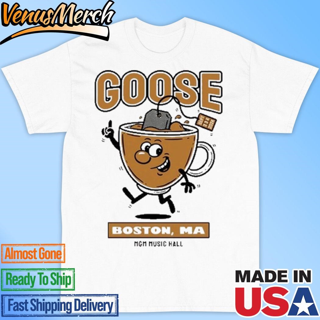 Official Goose September 2-4 2024 In Boston, MA Tour Shirt