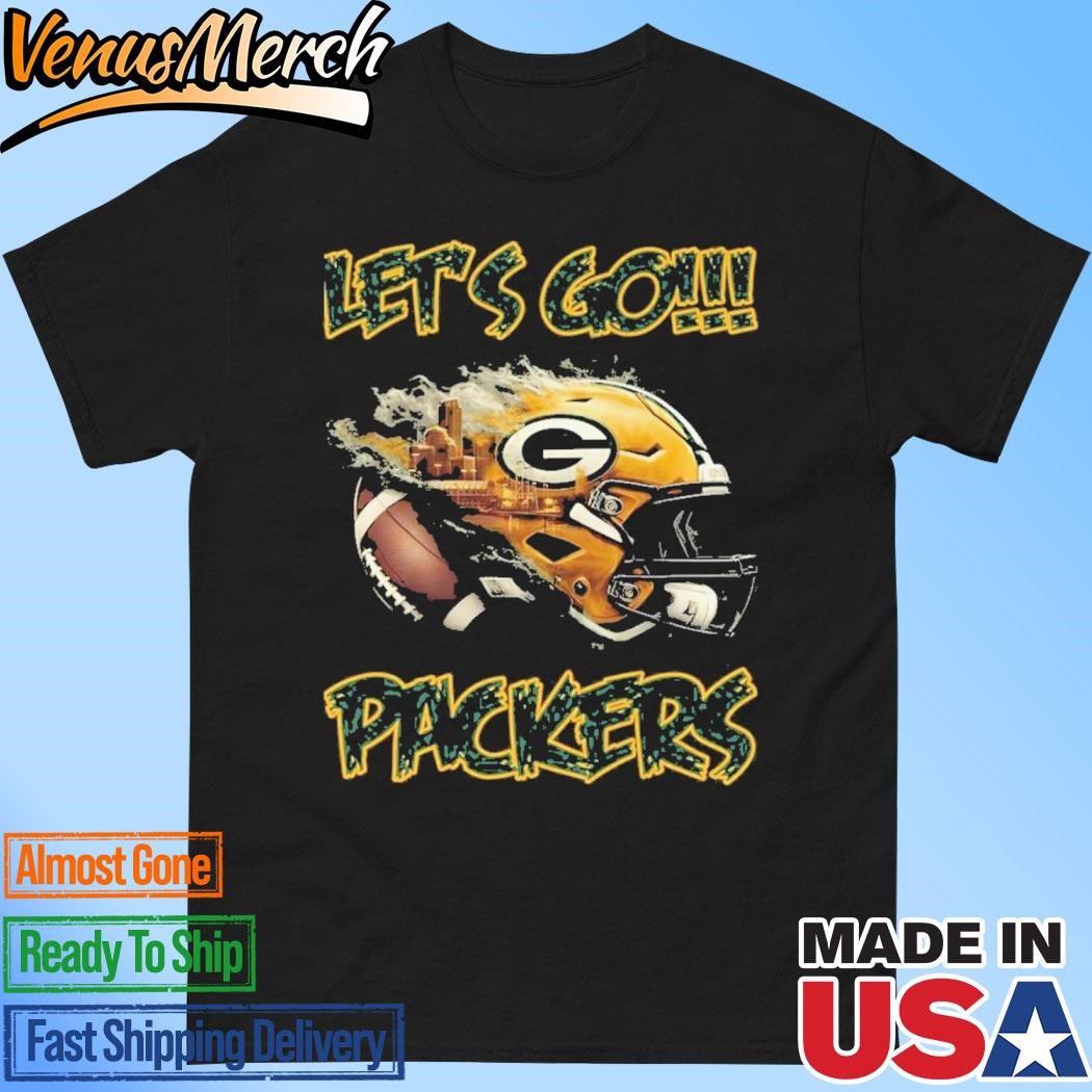 Official Green Bay Packers Football Match Let’s Go Packers T-Shirt