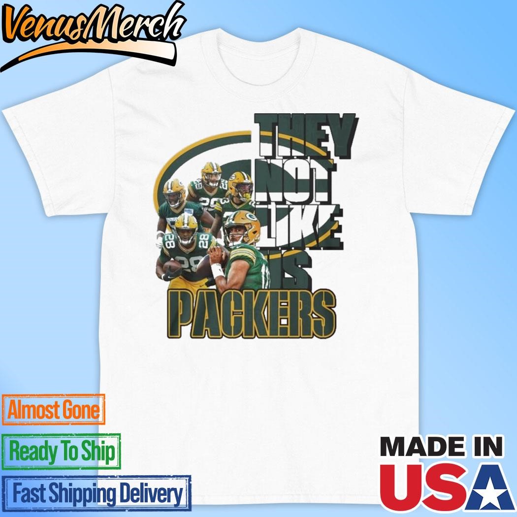 Official Green Bay Packers They Not Like Us Unisex T-Shirt