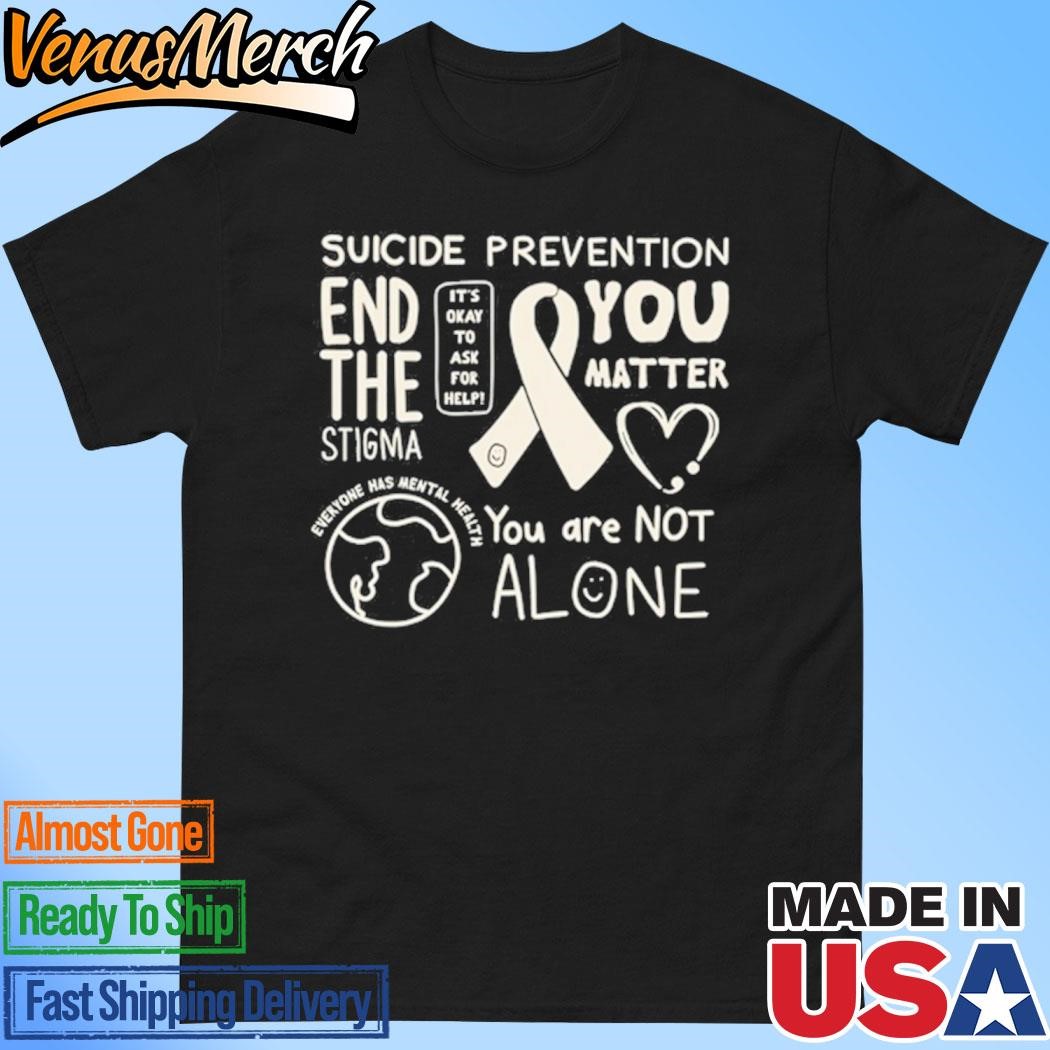 Official Happiness Project Sucide Prevention 2024 Shirt