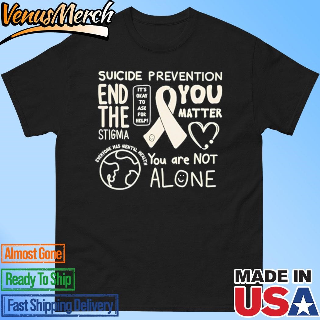 Official Happiness Project Sucide Prevention Shirt