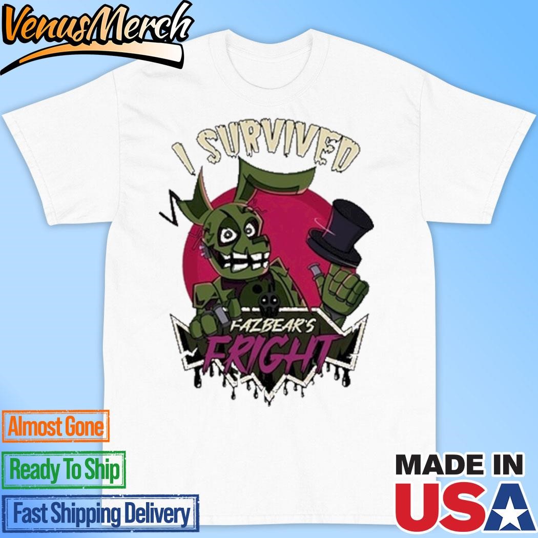 Official Hex I Survived Fazbears Fright Shirt