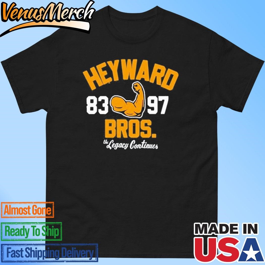 Official Heyward 83 97 Bros The Legacy Continues Shirt