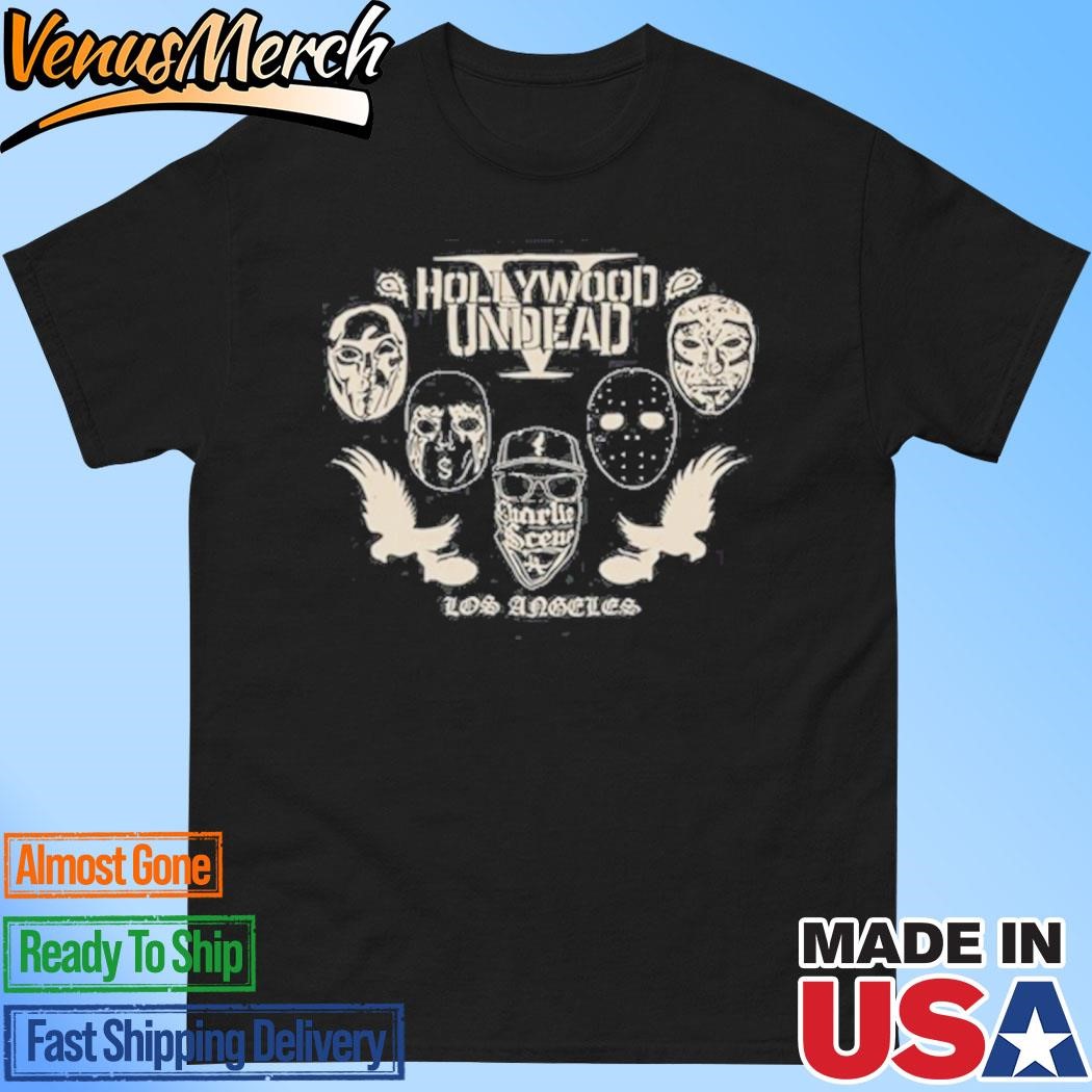 Official Hollywood Undead Los Angeles Logo 2024 Shirt