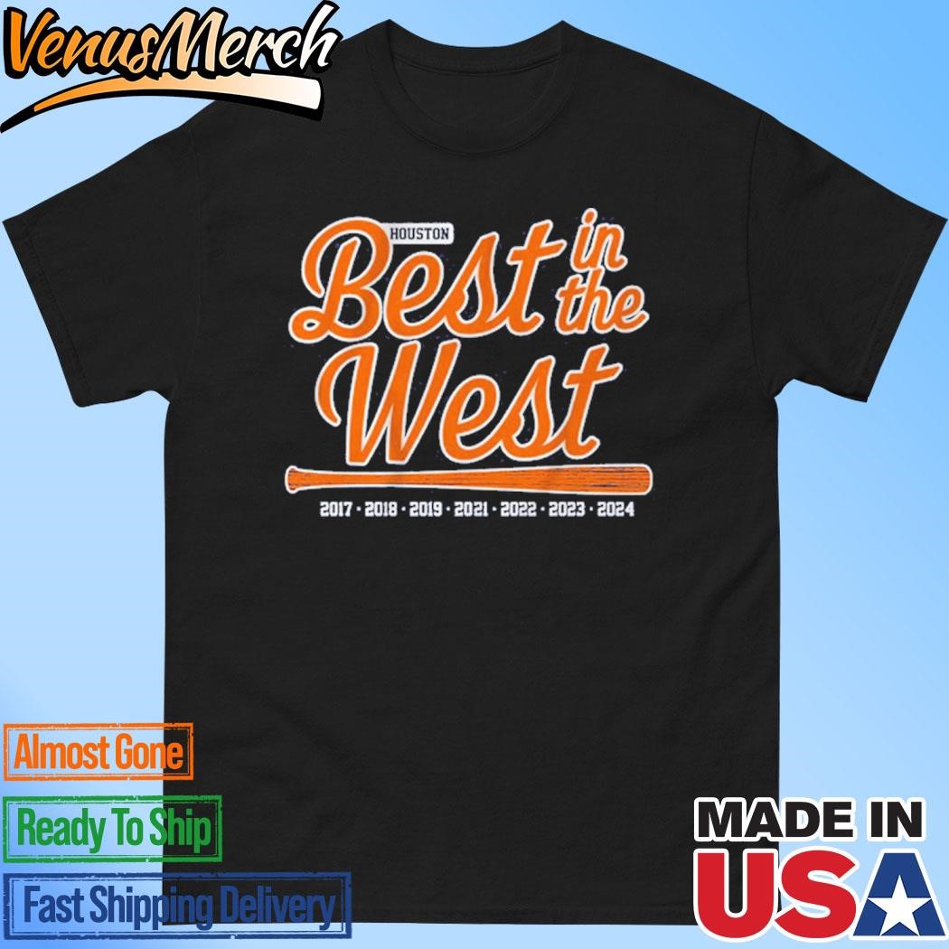 Official Houston Baseball Best in the West Shirt