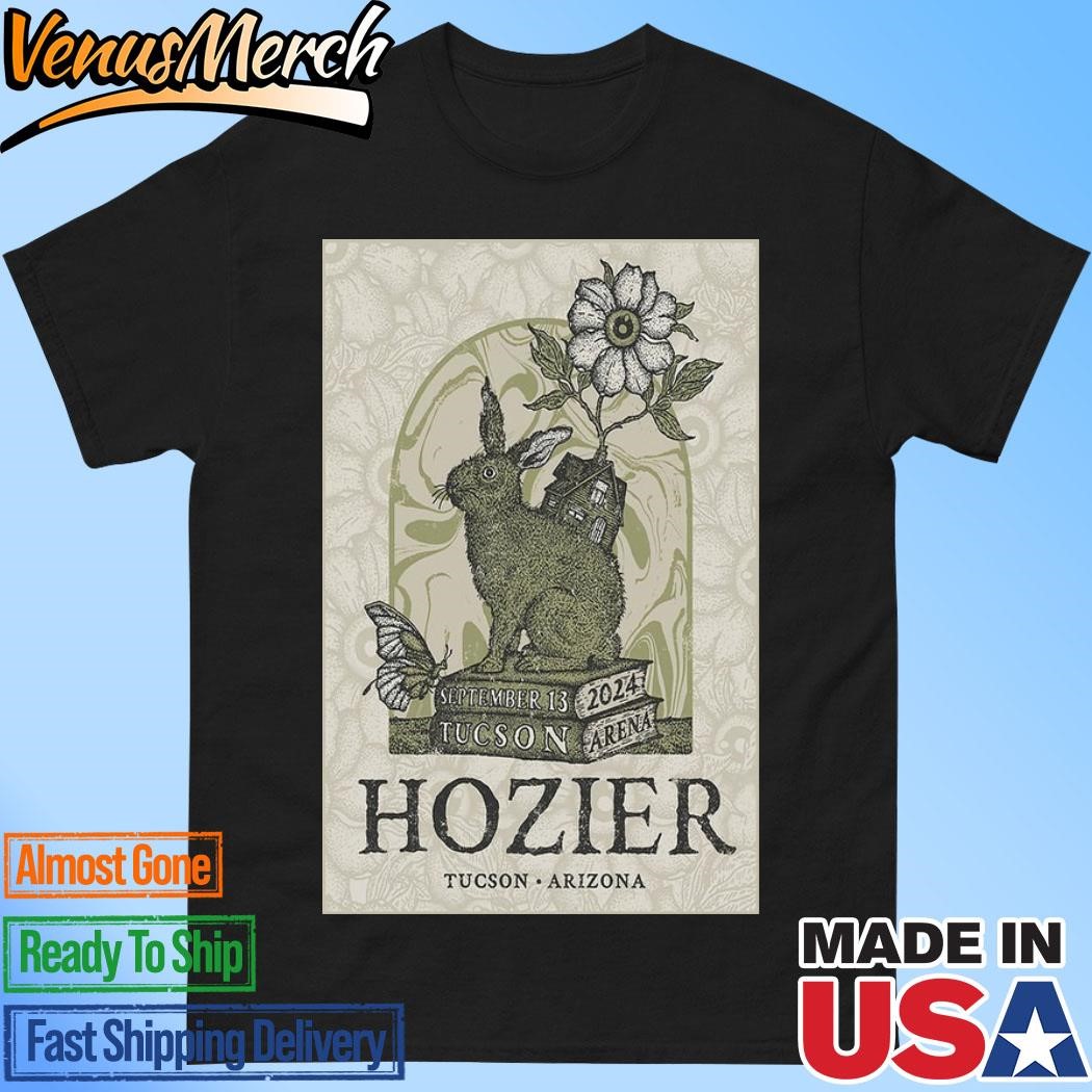 Official Hozier Concert Tucson Arena September 13 2024 Poster Shirt