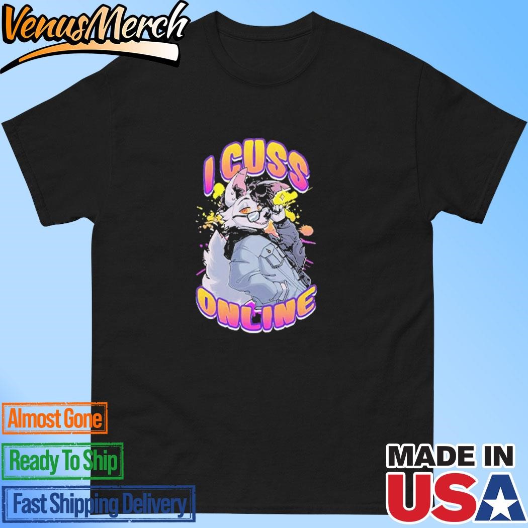 Official I Cuss Online Furry Fandom Shirt